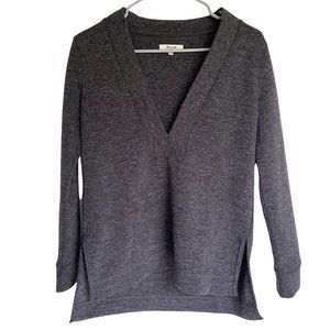 Madewell V-neck Charcoal Sweater Sz XS